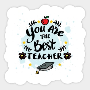 Best Teacher Gift #2 Sticker